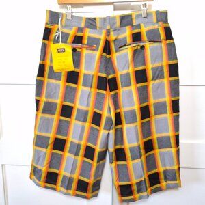 GTL Plaid Shorts – Men’s 38 – Multicolor NWT